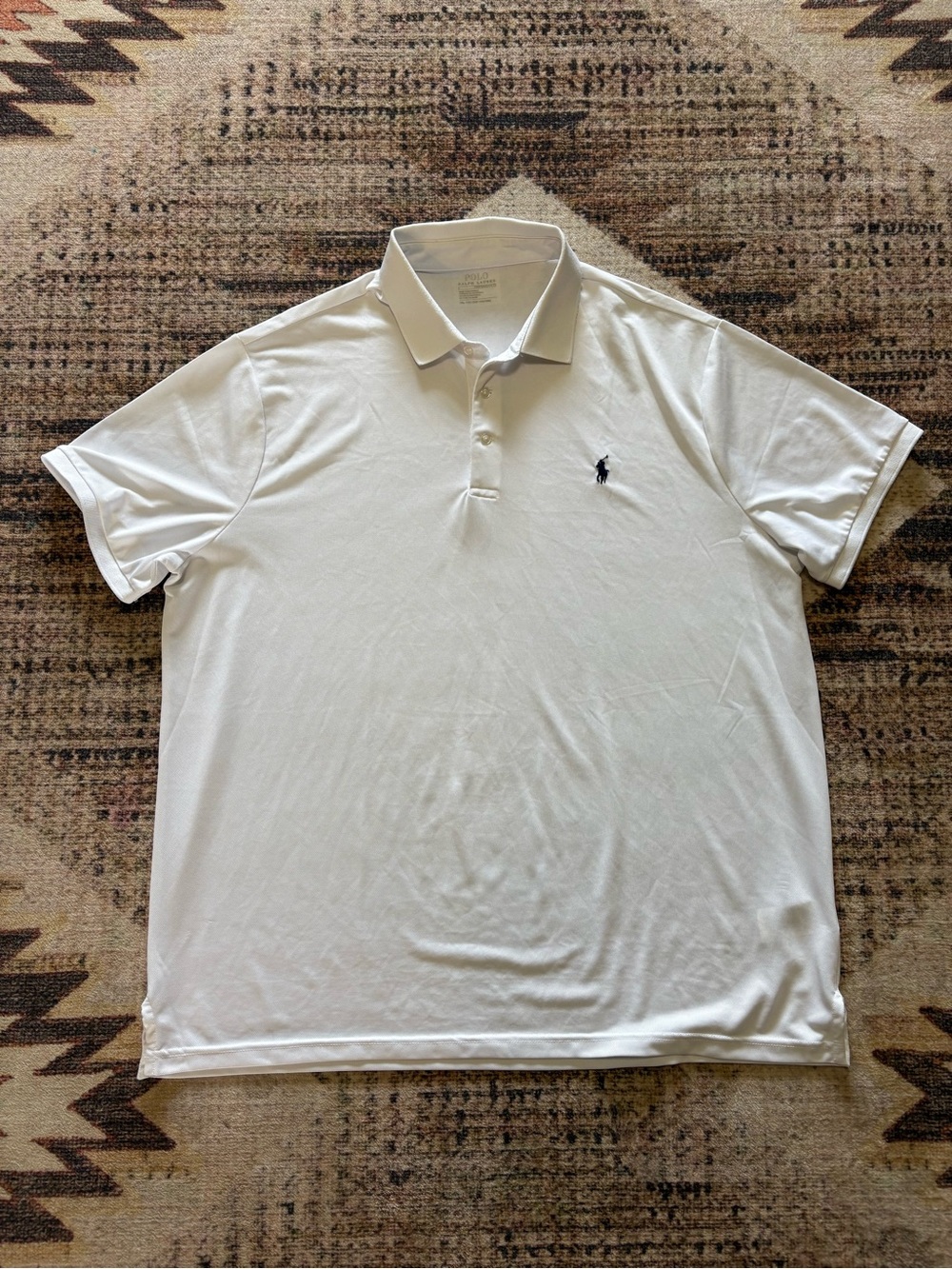 Men’s Polo Ralph Lauren Performance White Shirt XXL